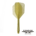 ダーツ CONDOR コンドルフライト ラメグリッター ゴールド スモール