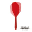 ダーツ CONDOR コンドルフライト ラメグリッター レッド スモール