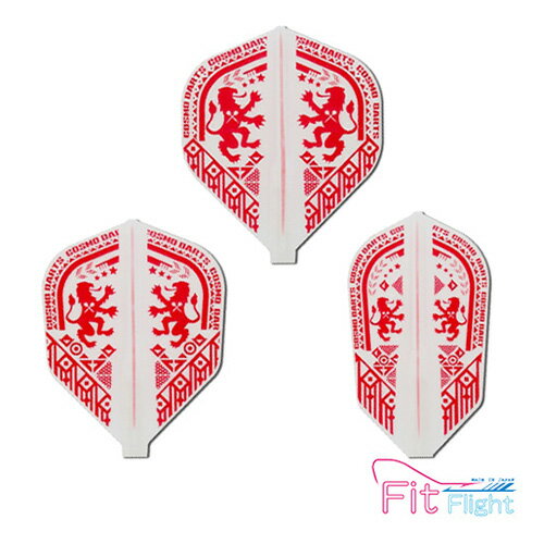 Fit Flight (AIR) Printed Series｜COSMO DARTS CREST 期間限定商品「Fit Flight (AIR) Printed Series」の新作。 第4弾のモチーフは「CREST(紋章)」。 オーセンティックな雰囲気で男女問わずご利用いただけます。 ベースフライトはFit Flight、Fit Flight AIRそれぞれスタンダード、シェープ、スーパースリムをラインナップ。 こちらのシリーズは定期的にデザインを更新予定です。次回のデザインもお楽しみに。