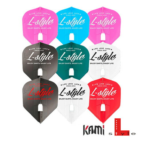 ダーツ フライト L-style Lフライト エルフライト Vintage Logo PRO KAMI L3k ビンテージ ロゴ カミフラ