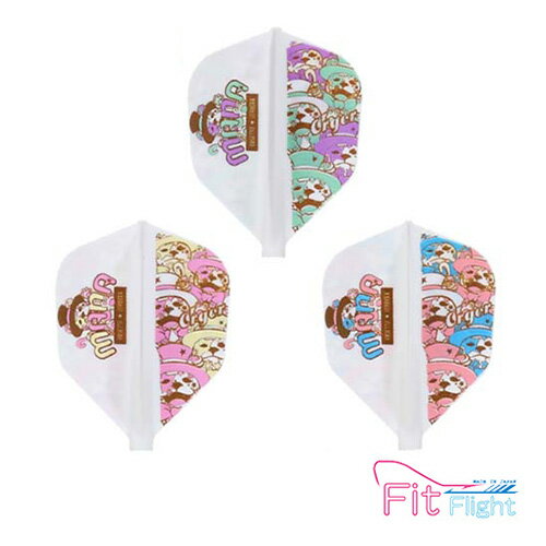 【スーパーSALE】ダーツ フライト コスモダーツ Fitフライト Fit Flight × 川上真奈3