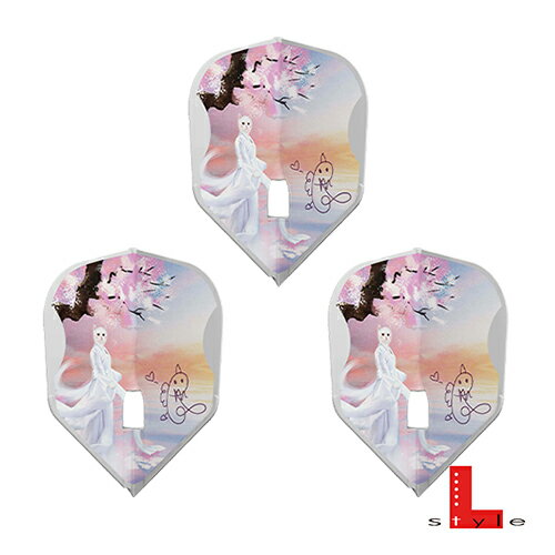 ダーツ フライト Lフライト L-Flight PRO L3 Zimeng Bai バイ ヅモン