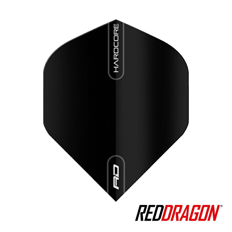 ダーツ フライト Red Dragon Hardcore Black F6156 レッドドラゴン ハードコア ブラック