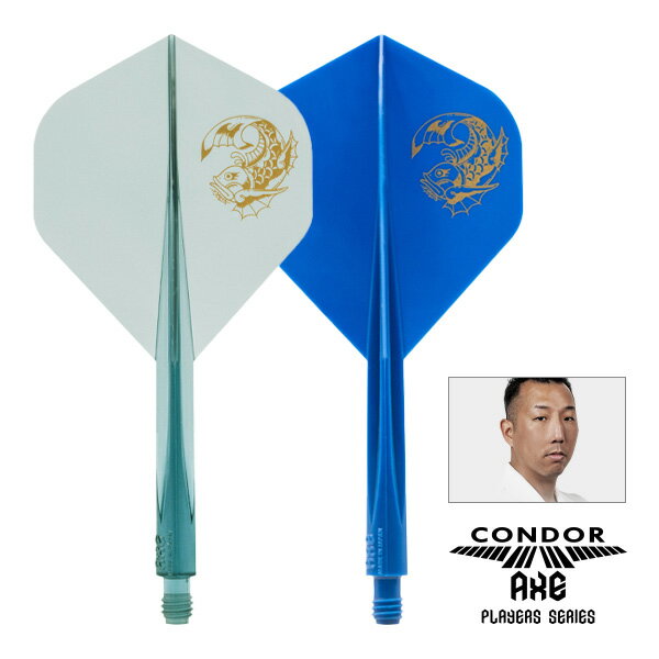 ダーツ フライト CONDOR AXE 金鯱 中西永吉 選手モデル コンドルアックス