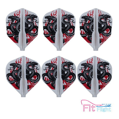 ダーツ フライト Fit Flight Snakes of Fire フィットフライト スネークオブファイア