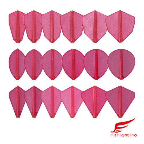 ダーツ フライト Fit Flight Pro Red フィットフライト プロ レッド