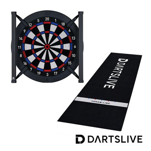 楽天Darts shop TiTO （ダーツティト）【セット】ダーツボード DARTSLIVE Home & Home LED LIGHT & スローマット セット ダーツライブホーム