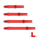 ダーツ シャフト エルスタイル L-Style L-Shaft ロック ストレート クリアレッド (メール便OK/5トリ)