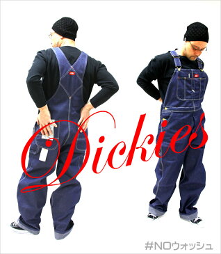 ディッキーズつなぎ おしゃれ 作業服 【dickies】作業服・作業着 ツナギ・つなぎ・円管服 【ヒッコリー オーバーオール ビブ BIB】