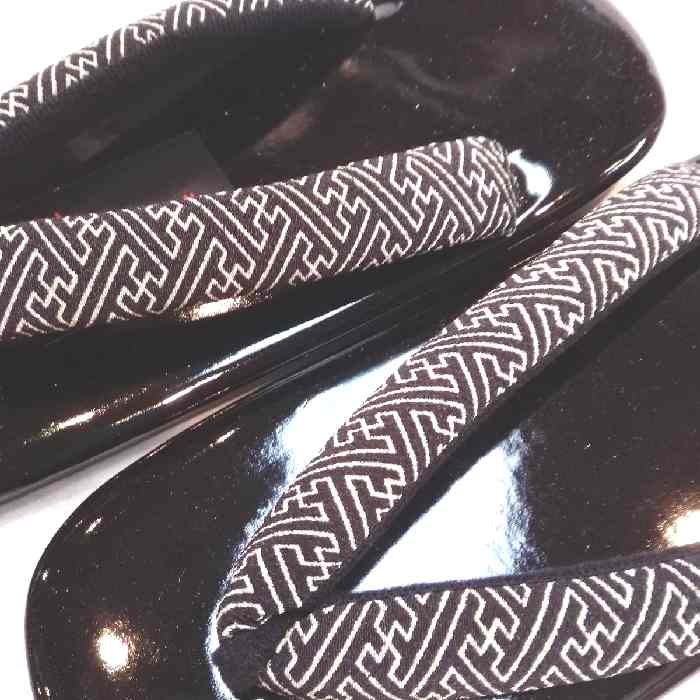 大阪のきものやさん〜だるまや〜のメンズ 雪駄 フリーサイズ 合成皮革 黒 新品 zor022F｜アングル2