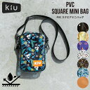 【P9倍&3%OFFクーポン!イベント4エントリー必須】KiU PVC スクエアミニバッグ SQUARE MINI BAG K336 防汚 撥水 レディース メ...