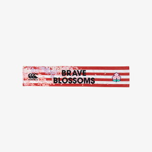 ラグビー タオル ラグビーワールドカップ2023 日本代表 BRAVE BLOSSOMS カンタベリー canterbury ジャパン マフラータオル JAPAN TOWEL MUFFLER AA03783 65 レッド 応援 グッズ 記念品 2023WF