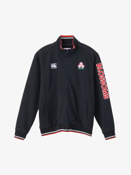 【最大500円OFFクーポン！ 4/24 20時～4/27 10時】RA43774　Canterbury（カンタベリー）ジャパン スウェットトラックジャケット JAPAN SWEAT TRACK JACKET　ラグビー トレーニング 日本代表 桜ロゴ