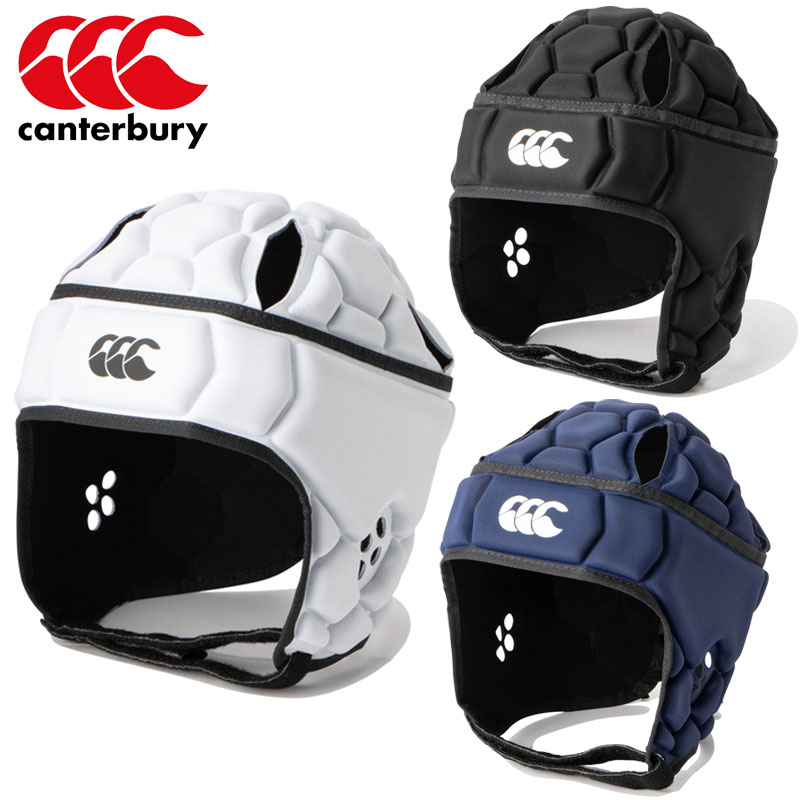 AA02168 カンタベリー CANTERBURY AA02168 ラグビー ヘッドギア TEAM HEADGEAR ブラック ヘッドキャップ チーム フィット ベルクロ ファスナ マジックテープ 学校 スクール 小学生 中学 高校 大学 社会人 部活 クラブ 合宿 遠征 試合 練習 保護 頭 ヘッドギア ヘッドキャップ ヘッキャ チーム フィット ベルクロ ファスナ マジックテープ 学校 スクール 部活 クラブ 合宿 遠征 試合 練習 保護 頭 脳震盪 ヘルメット 安全 耳穴 世界的な人気定番モデルである2つのモデル（ハニカム,クラブ）を上下で組み合わせた日本オリジナルのハイブリッドモデル。頭頂部のハニカム状セル構造が快適なフィット感を実現、側面のパネルには校章などのプリントも可能。チームメイトの掛け声も聞き取りやすい耳穴配列をしています。あごストラップはフィット感を高める調整可能なベルクロ仕様。日々の練習から試合でのチーム着用までマルチなシーンで使用出来るお求めやすいお薦めの普及モデルです。 5