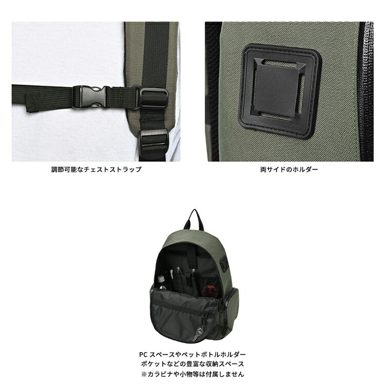 【最大800円OFFクーポン！買えば買うほどお得】KiU LOF06 フィッシング バックパッ...