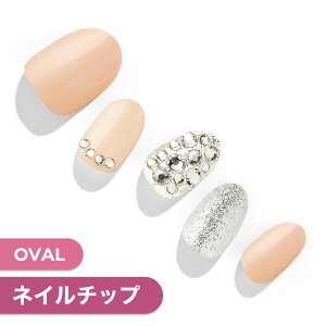 【公式】貼るだけ簡単ネイル 12サイズ 30枚入り【Bridal Beige】ネイル チップ ネイルチップ ジェルネイル ネイルシール ダッシングディバ 時短 時短ネイル 付け爪 つけ爪 貼るネイル Dashing diva はがせる 春ネイル プレゼント おうちネイル 入学式 卒業式