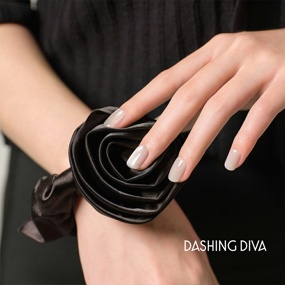Gleaming Violet : magic press アウトレット商品 30枚 ネイルチップ マジックプレス ウォニョンネイル ダッシングディバ セルフネイル ネイルデザイン マグネットネイル グレー ラウンド