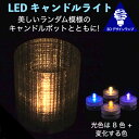 LEDキャンドルライト おしゃれにきらめくランダム模様ポット付き 3Dデザインランプ 揺らめくテーブルランプ ティーライト 凹凸 凸凹 オリジナル透明ランプシェード 乱数 ランダムネス インテリア照明器具 室内装飾 イルミネーション