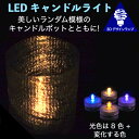 LEDキャンドルライト おしゃれにきらめくランダム模様ポット付き 3Dデザインランプ 揺らめくテーブルランプ ティーライト 凹凸 凸凹 オリジナル透明ランプシェ...
