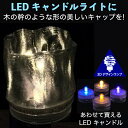 LEDキャンドルライト おしゃれにきらめく木の幹のような模様のキャップ付き 3Dデザインランプ 揺らめくテーブルランプ ティーライト 凹凸 凸凹 オリジナル透明ランプシェード 乱数 ランダムネス インテリア照明器具 室内装飾 イルミネーション