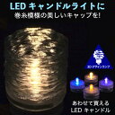 LEDキャンドルライト おしゃれにきらめく巻き糸模様のキャップ付き 3Dデザインランプ 揺らめくテーブルランプ ティーライト 凹凸 凸凹 オリジナル透明ランプシェード 乱数 ランダムネス インテリア照明器具 室内装飾 イルミネーション