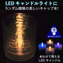 LEDキャンドルライト おしゃれにきらめくランダム模様のキャップ付き 3Dデザインランプ 揺らめくテーブルランプ ティーライト 凹凸 凸凹 オリジナル透明ランプシェード 美しい 素敵な 乱数 ランダムネス インテリア照明器具 室内装飾 イルミネーション