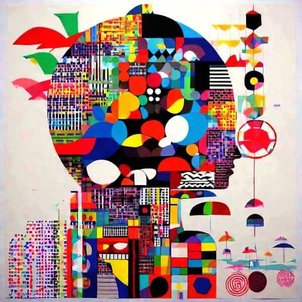 AIアートポスター カナ「非ルーベンス的…」 Yasusi Kanada オリジナルアート作品 アートポスター アー..