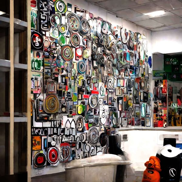 AIアートポスター カナブストラクド「ヒトデ_エッシャーなき…」 Kanabstracd オリジナルアート作品 アートポスター アートプリント 壁..