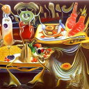 近代絵画風 AIアートポスター サルバドール・ダリ風「無題」 近現代画家風 近代画風アート ポストモダン絵画風 Salvador Dalí シュールリ...
