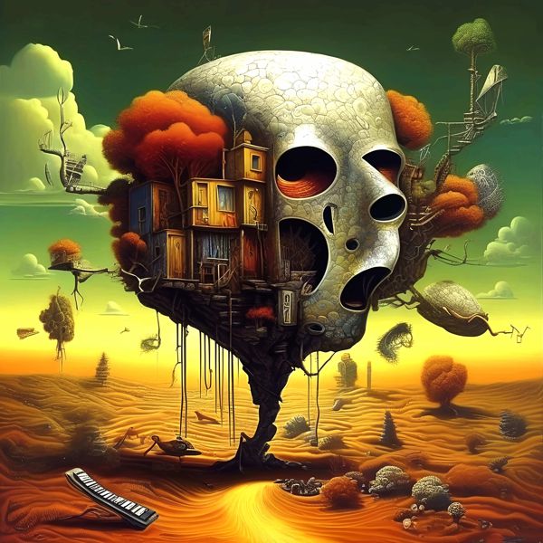 AIアートポスター カナブストラクド「Classic 的円なき超現実」 Kanabstracd オリジナルアート作品 ア..