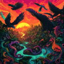 AIアートポスター ピート・モンドリアンに影響されないカナブストラクドによる … オリジナルアート作品 アートポスター アートプリント インテリア