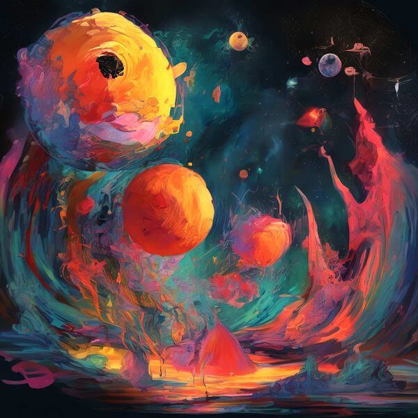 AIアートポスター カナブストラクド「Afklinton 的木目なき±超現実」 Kanabstracd オリジナルアート作品 アートポスター アートプリント 壁掛けアート ウォールアート インテリア デジタルアート 現代アート