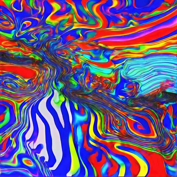 AIアートポスター カナブストラクド「Clint 的矢なき±超現実」 Kanabstracd オリジナルアート作品 アー..