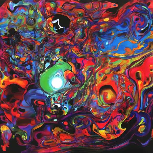 AIアートポスター カナブストラクド「矢なき±超現実と±悲しみ」 Kanabstracd オリジナルアート作品 ア..