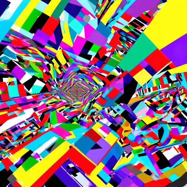 AIアートポスター カナブストラクド「非レンブラント的±超現実」 Kanabstracd オリジナルアート作品 ア..