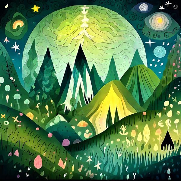 絵画風 AIアート ポスター 赤い_モンドリアンの影響を排したパウル・クレーに学んだ 「無題」