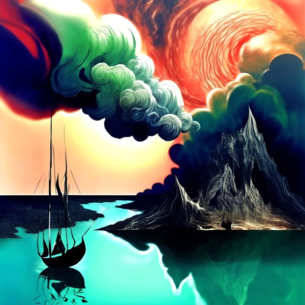 AIアートポスター カナブストラクド「レンブラント的市松模様なき超現実」 Kanabstracd オリジナルアー..