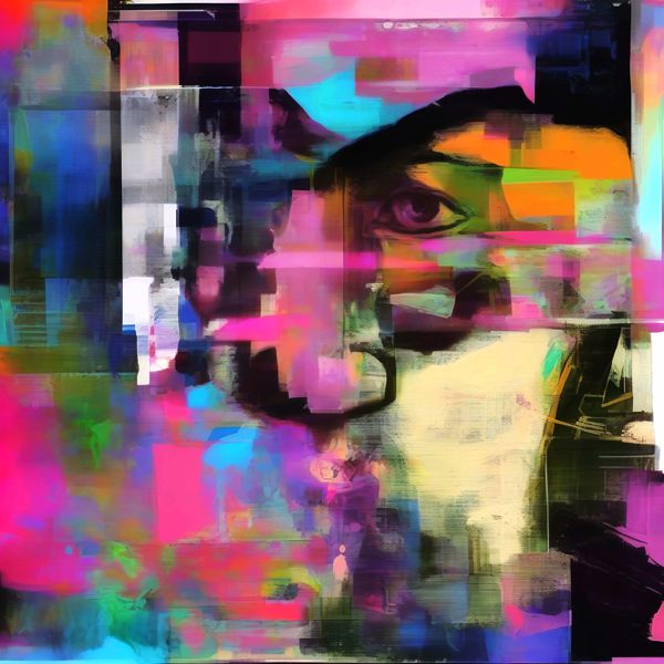 乐天商城 - AIアートポスター カナブストラクド「Clint East 的clint_eや結び目なき超現実」 Kanabstracd オリジナルアート作品 アートポスター アートプリント 壁掛けアート ウォールアート インテリア デジタルアート 現代アート