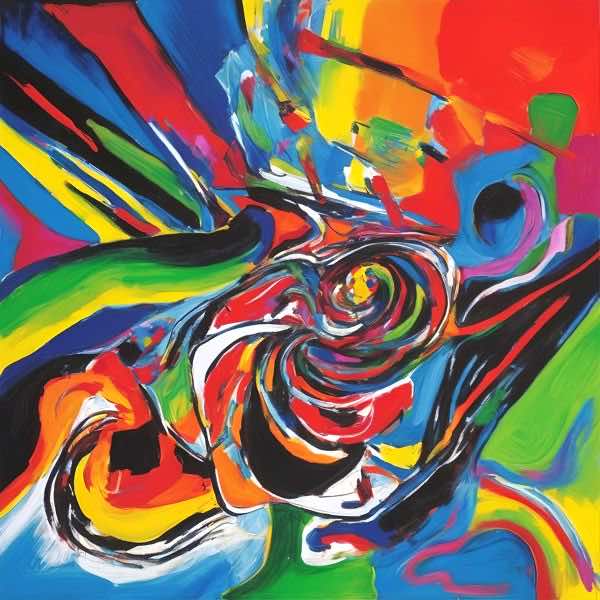 AIアートポスター カナブストラクド「Afklimt 的網なき±超現実」 Kanabstracd オリジナルアート作品 ア..