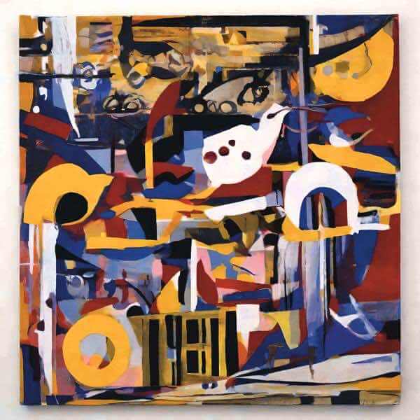 AIアートポスター カナブストラクド「ミント/造幣局なき…」 Kanabstracd オリジナルアート作品 アート..