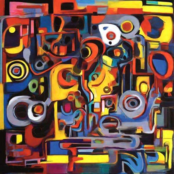 AIアートポスター カナブストラクド「地球なき…」 Kanabstracd オリジナルアート作品 アートポスター アートプリント 壁掛けアート ウォールアート インテリア デジタルアート 現代アート