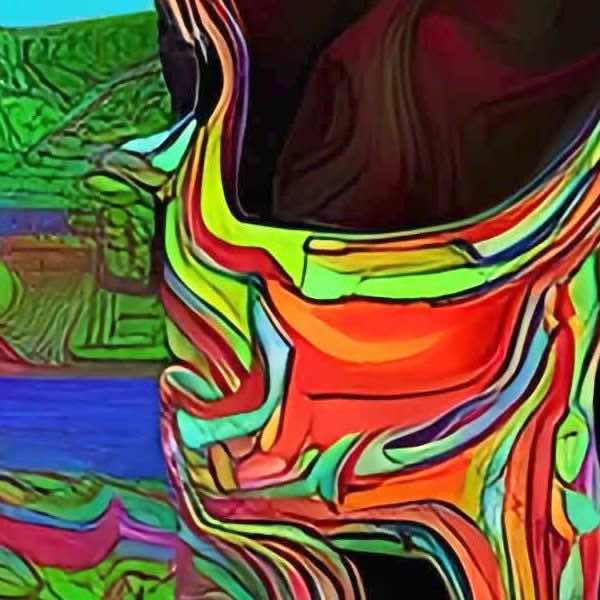 AIアートポスター カナブストラクド「矢なき±超現実と±悲劇」 Kanabstracd オリジナルアート作品 アートポスター アートプリント 壁掛けアート ウォールアート インテリア デジタルアート 現代アート