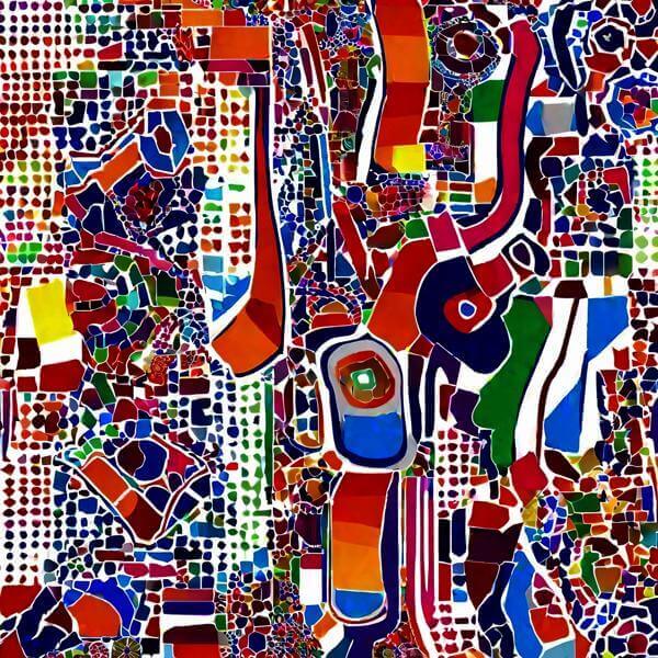 AIアートポスター カナ「非ルソー的canadaやedoなき…」 Yasusi Kanada オリジナルアート作品 アートポスター アートプリント 壁掛けアート ウォールアート インテリア デジタルアート 現代アート