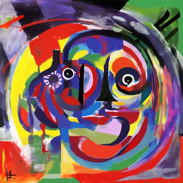 AIアートポスター 「ピカビア的弓なき±超現実」 オリジナルアート作品 アートポスター アートプリント 壁掛けアート ウォールアート インテリア デジタルアート 現代アート