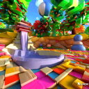 AIアートポスター モノクロームに影響されないカナブストラクドと否認された川瀬巴水とによる 「3D」 オリジナルアート作品 アートポスター アートプリント イン...