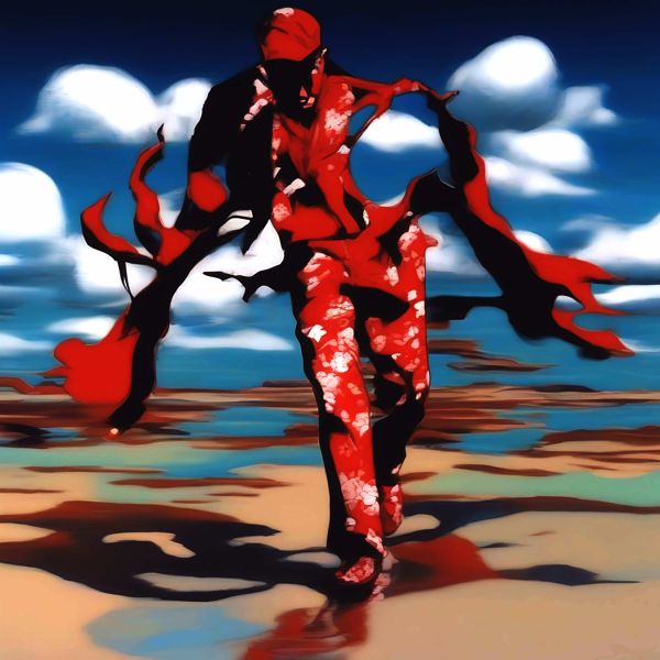 Rakuten - AIアートポスター カナブストラクド「ポロック的複雑さなき超現実」 Kanabstracd オリジナルアート作品 アートポスター アートプリント 壁掛けアート ウォールアート インテリア デジタルアート 現代アート
