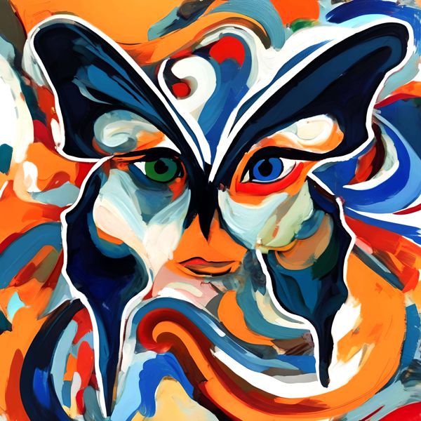 AIアートポスター カナブストラクド「放射線なき希望」 Kanabstracd オリジナルアート作品 アートポス..