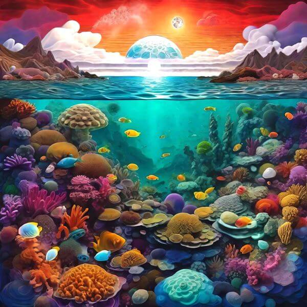 AIアートポスター 弓_矢に影響されないカナブストラクドによる … オリジナルアート作品 アートポスター アートプリント インテリア