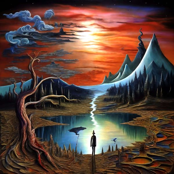 AIアートポスター カナブストラクド「ボールなき超現実」 Kanabstracd オリジナルアート作品 アートポ..