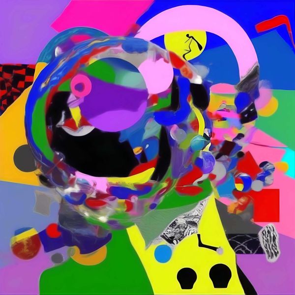 AIアートポスター カナブストラクド「Clint East 的木目なき超現実」 Kanabstracd ...